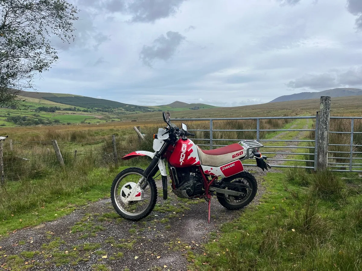 1991 dr650 Dakar , needs top end and crank rebuild