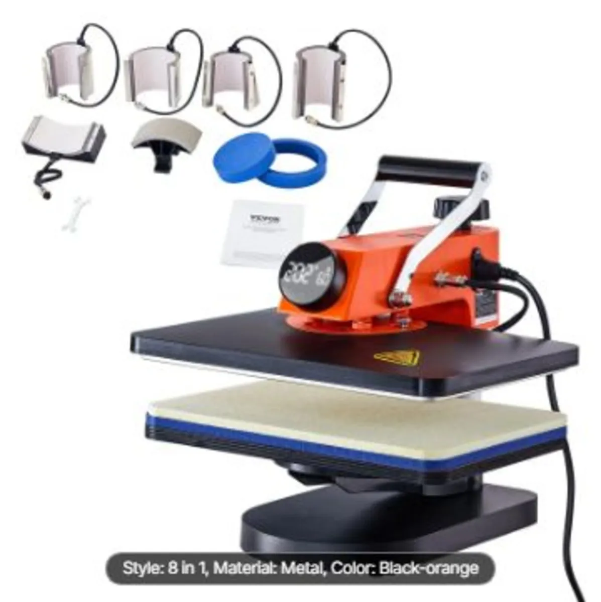 Heat Press Machine - 8 in 1 Heat Press - Image 3