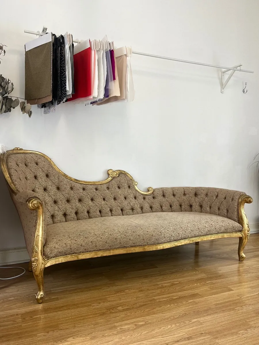 Antique Chaise Lounge - Image 1