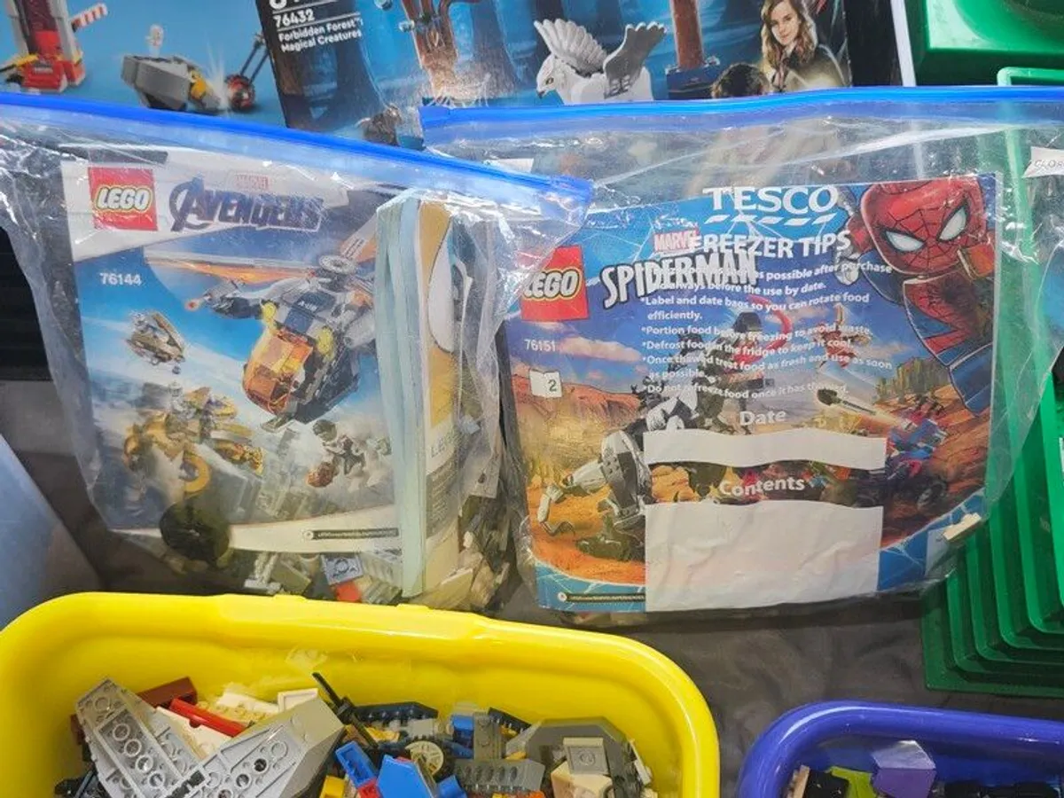 lego bundle and storage boxes - Image 3