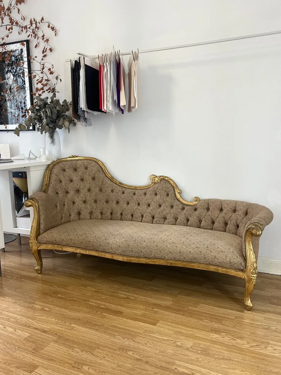 Antique Chaise Lounge - Image 2