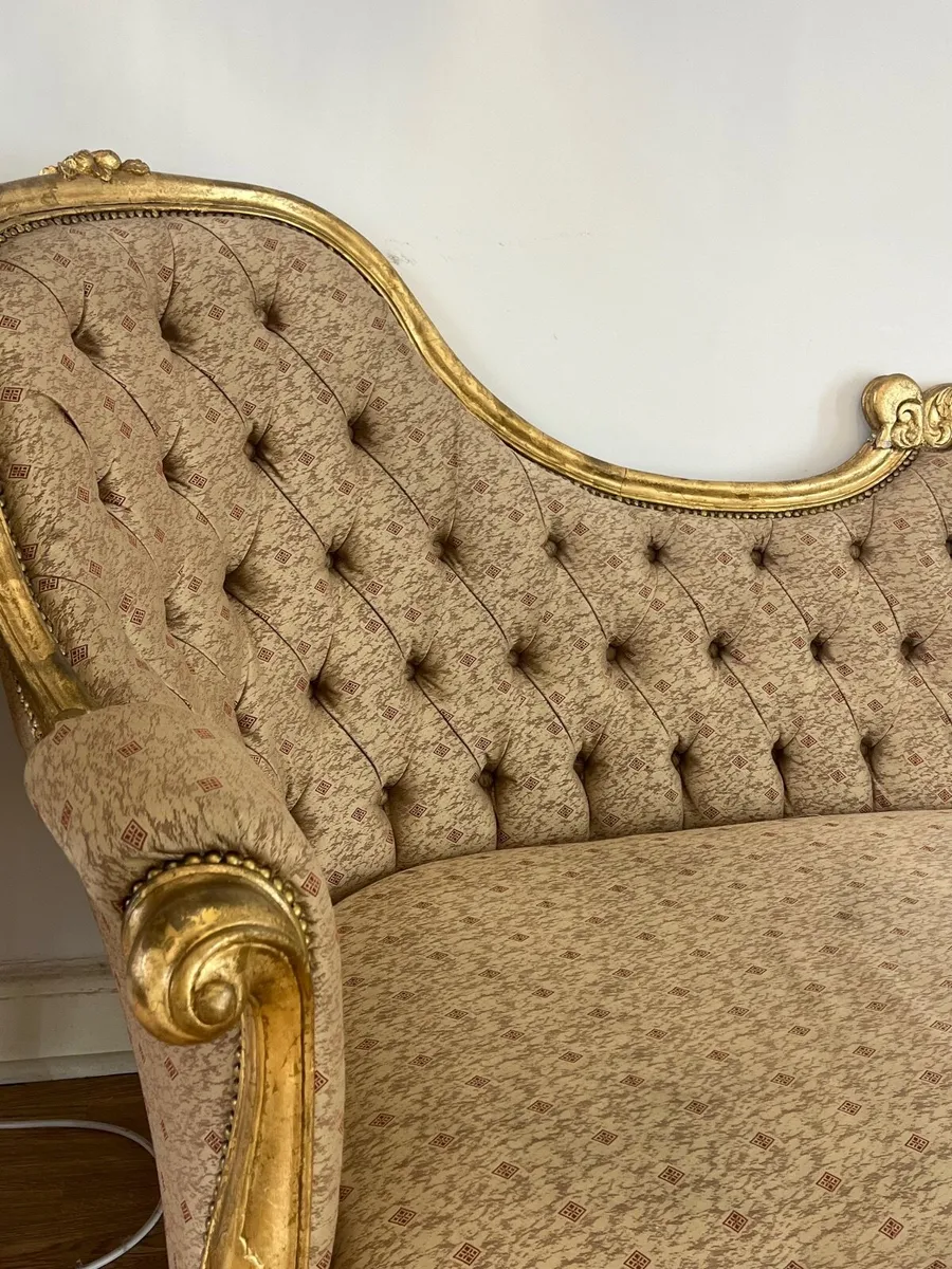 Antique Chaise Lounge - Image 3