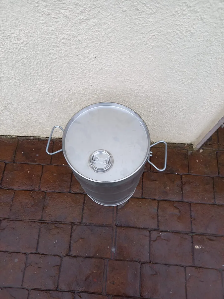 30lt stainless steel drums - Image 3
