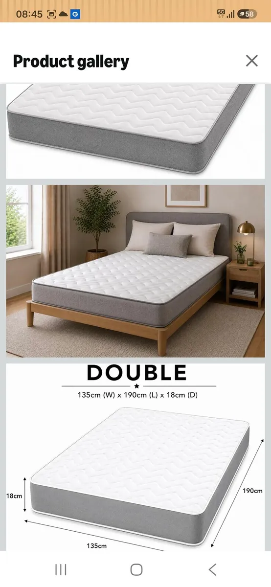 Mattress Double - Image 1