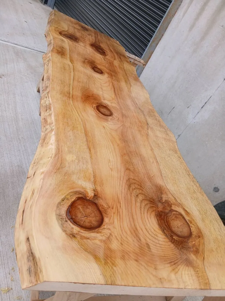 Live edge slabs table house make your own - Image 3