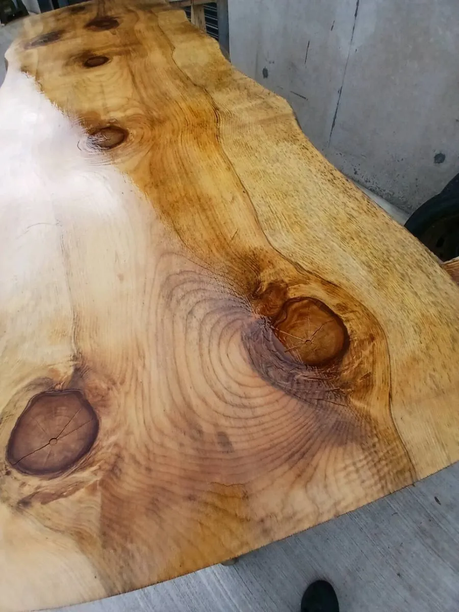 Live edge slabs table house make your own - Image 4