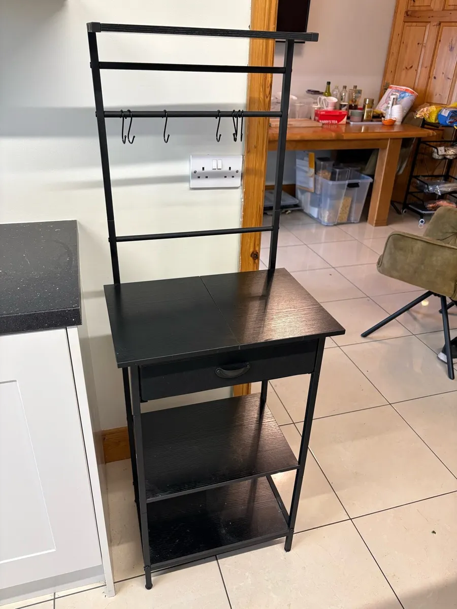 Coffee machine wooden storage - Image 1