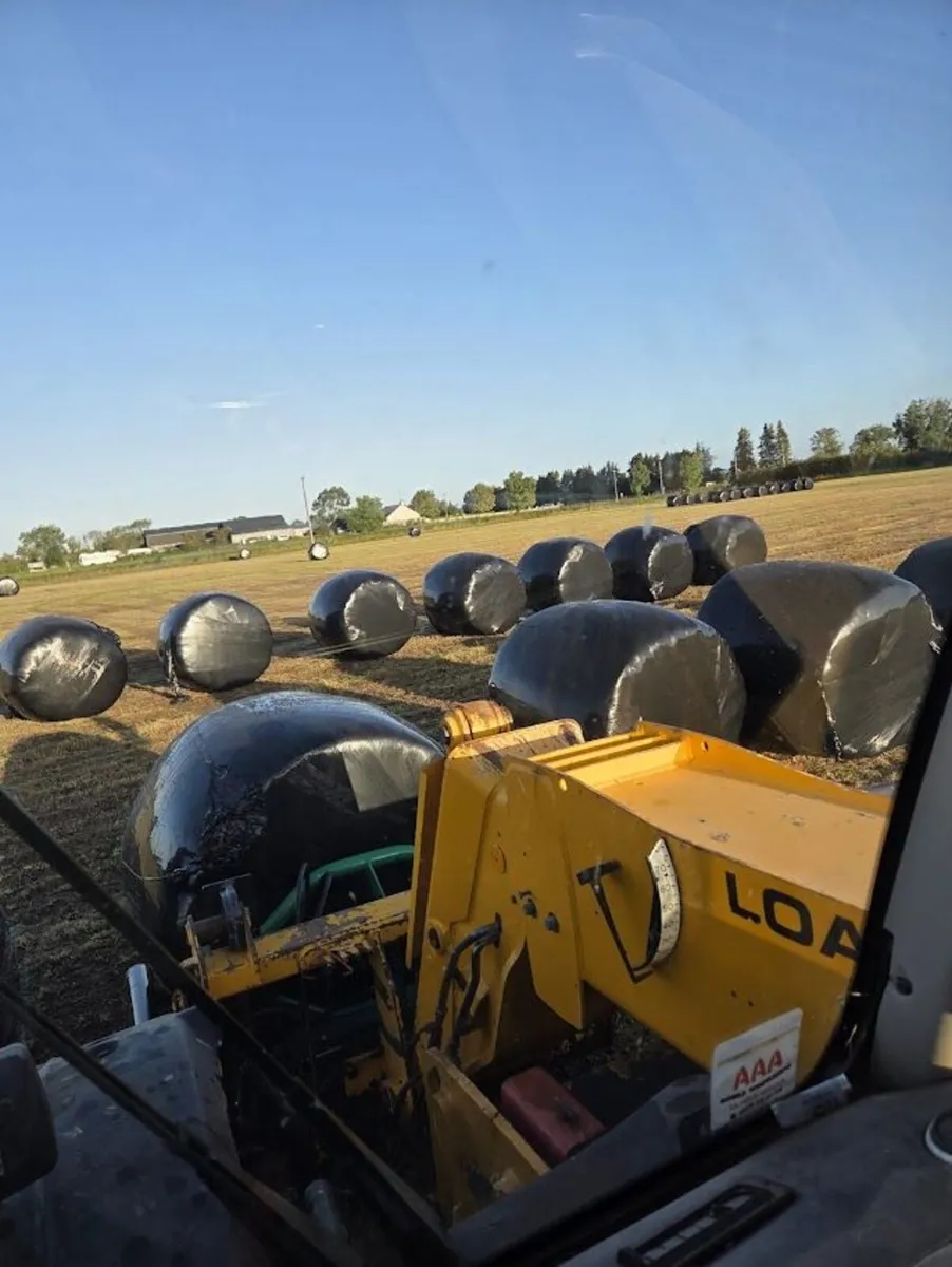 60 Round Bales of Silage - Image 2