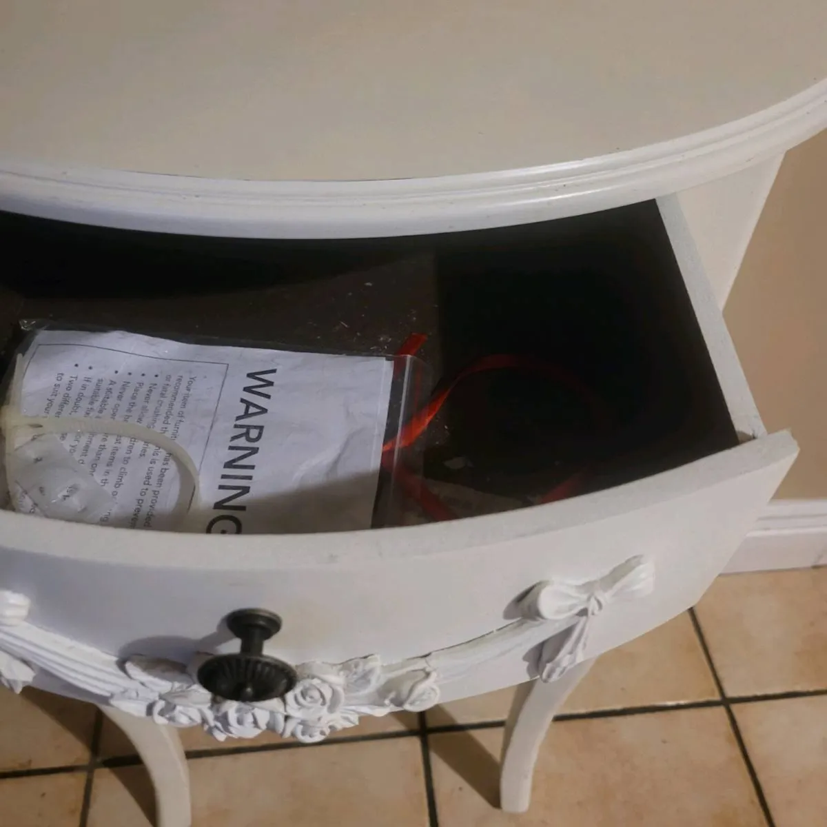Vintage vanity table + stool + locker - Image 4