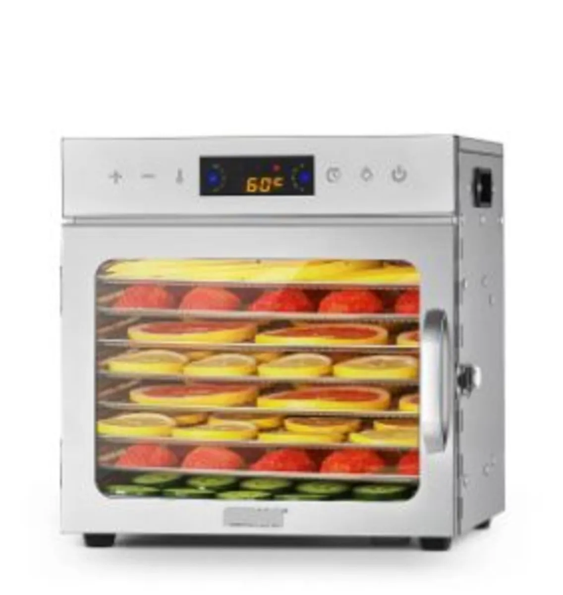 Food Dehydrator Machine, 8 Stainless Steel Trays - Image 3