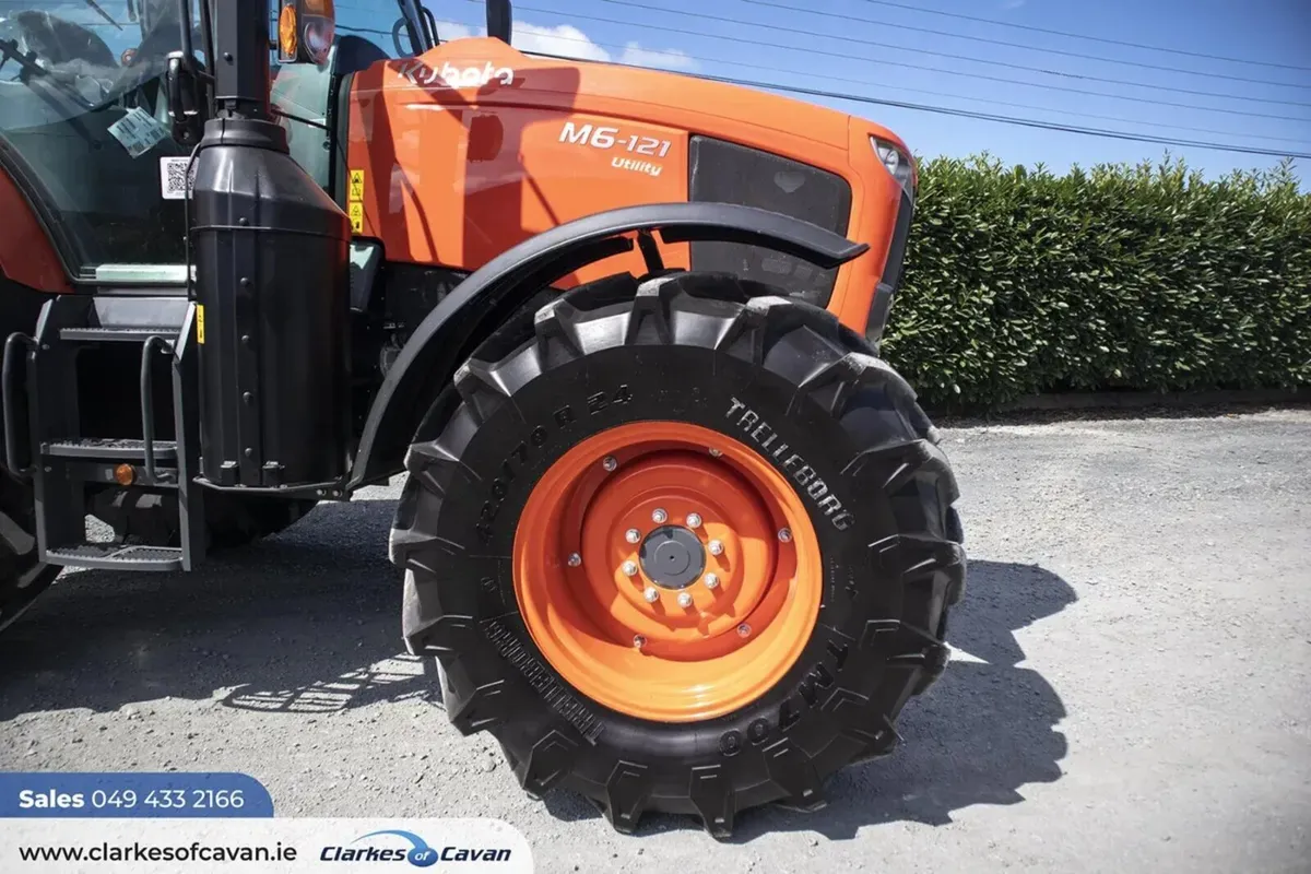New Kubota M6-121U Tractor - Image 3