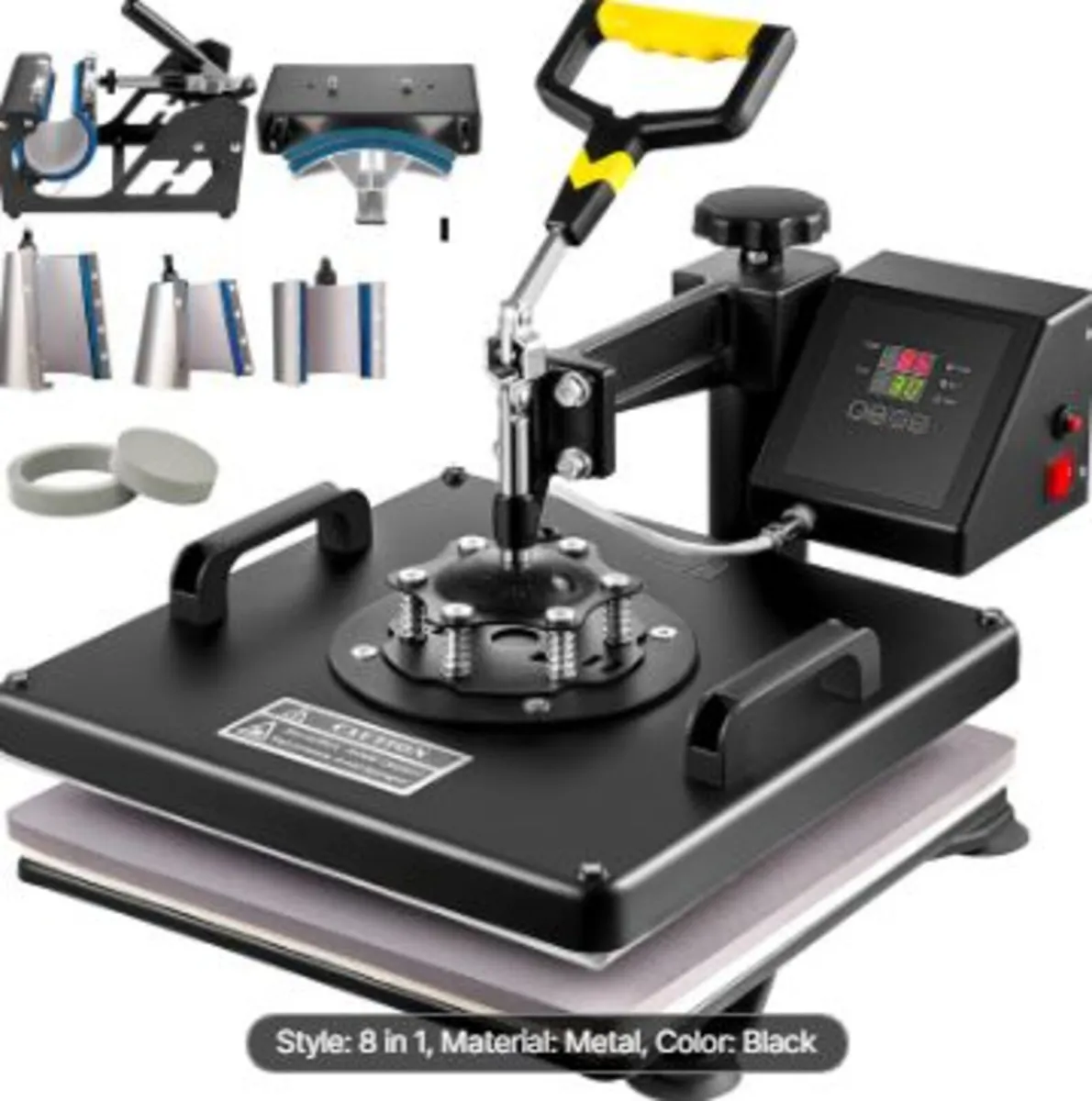 Heat Press 8 in 1 Heat Press Machine 38x38cm - Image 4