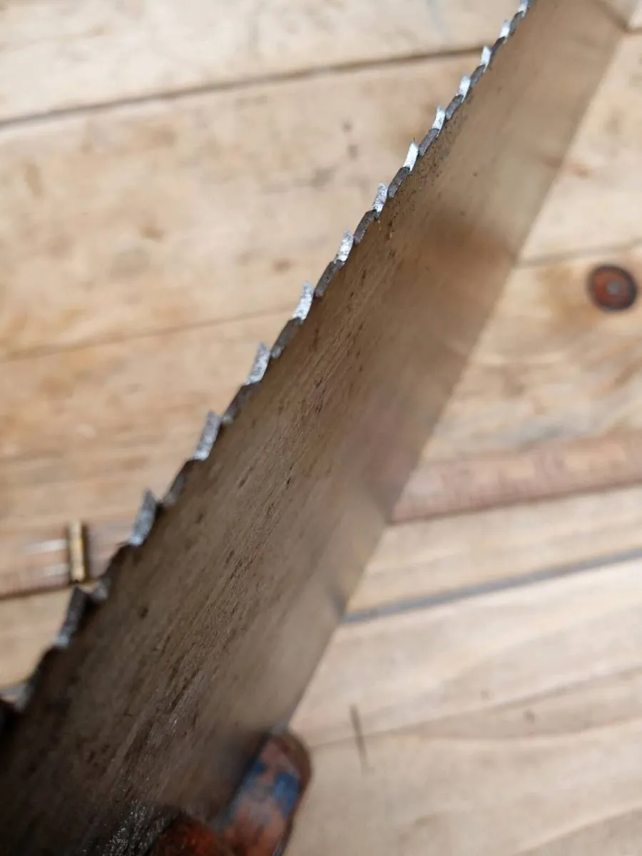 Vintage cross cut saw - Image 4