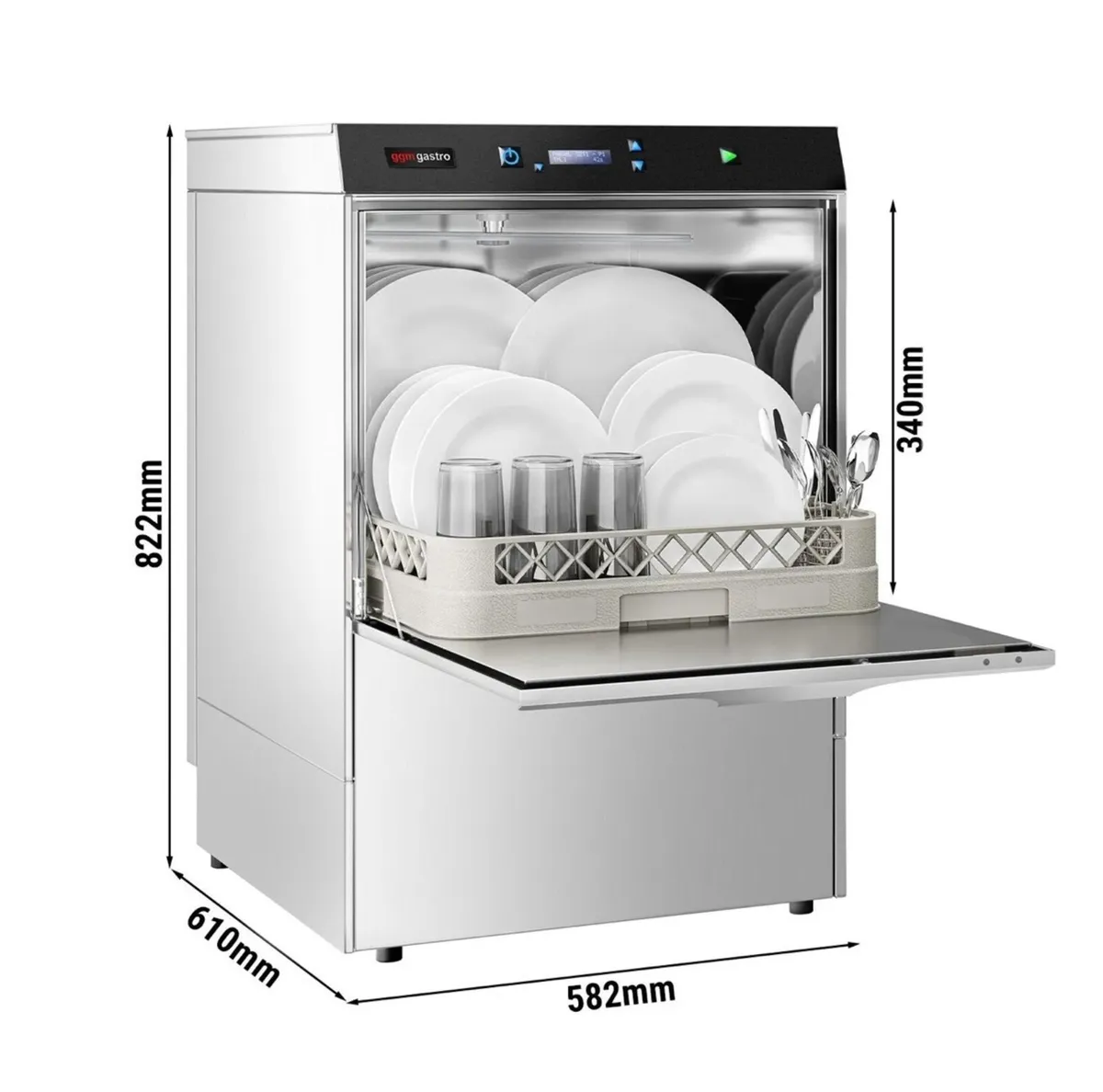 Commercial Dishwasher 3.9kw - Image 1
