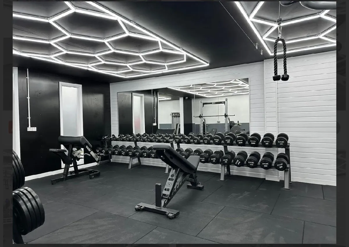 TUFF LIGHT LED HEX GYM GARAGE SHOWROOM BARBER SHOP - Image 1