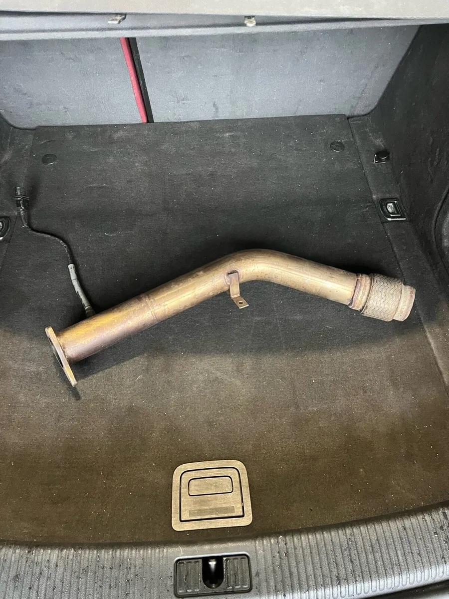 Audi A5 2.0 TDI straight pipe and lambda sensor - Image 1