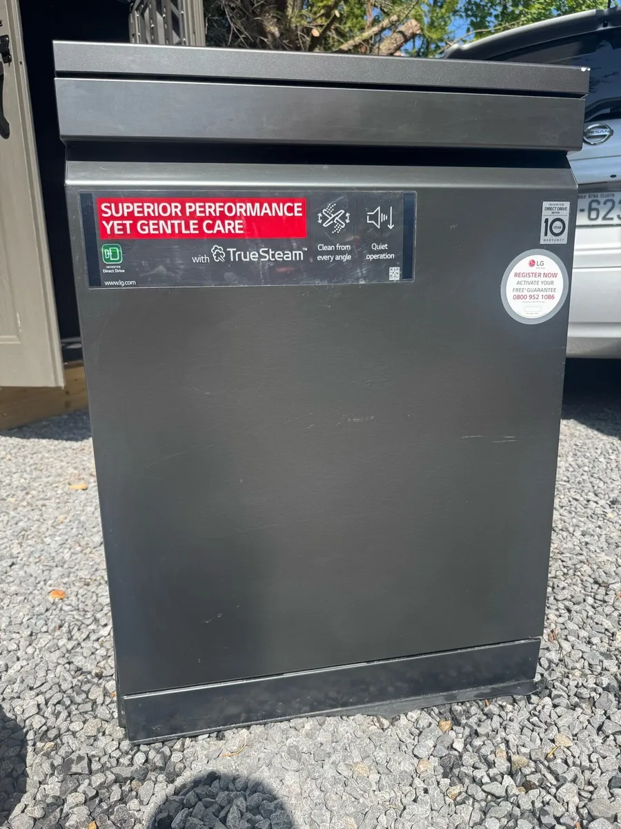 LG free standing TrueSteam Dishwasher - Image 1