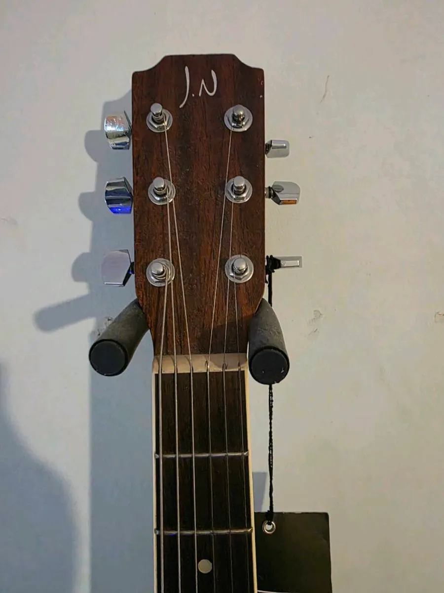 JN Solid Top Acoustic Guitar - Image 4
