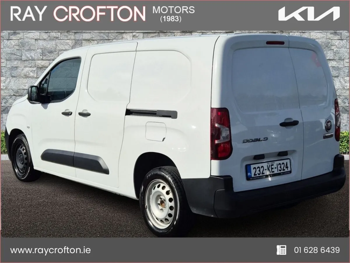 Fiat Doblo DOBLO LWB 1.5 100BHP  1000KG 4DR +VAT - Image 4