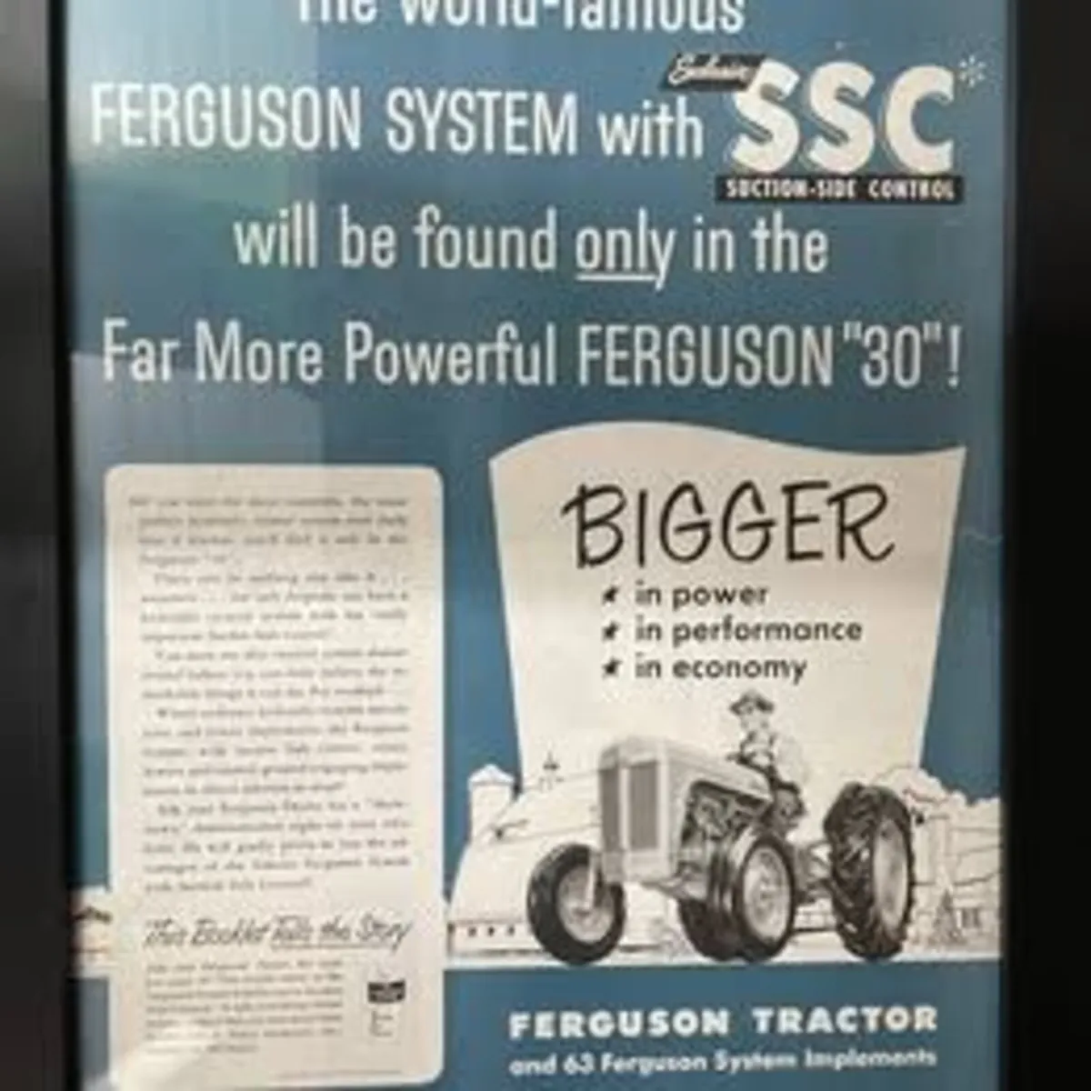 Original Framed Vintage Adverts from 1930s – 1970s - Image 4