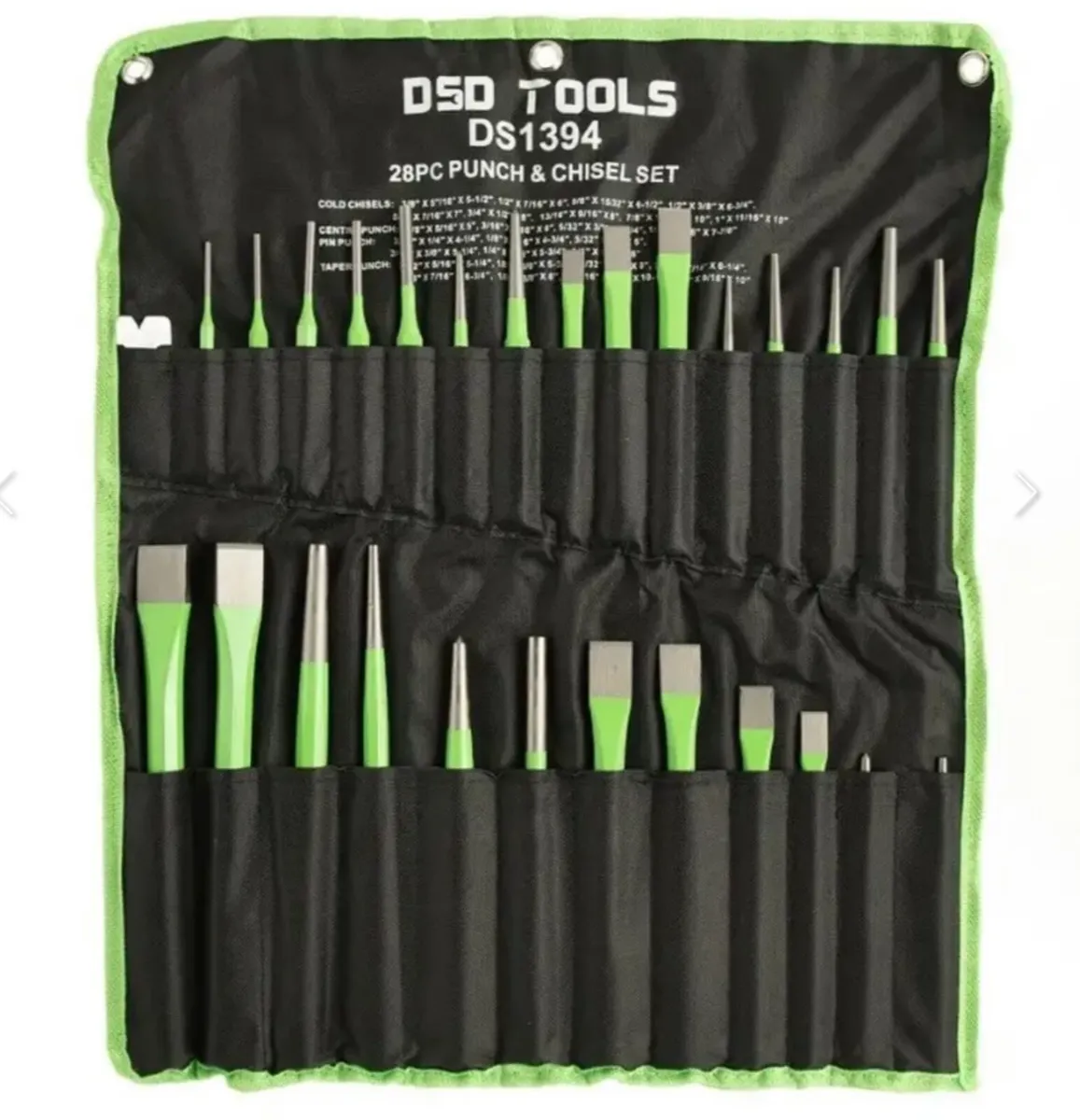Brand New DSD 28Pc Punch & Chisel Set - Image 1