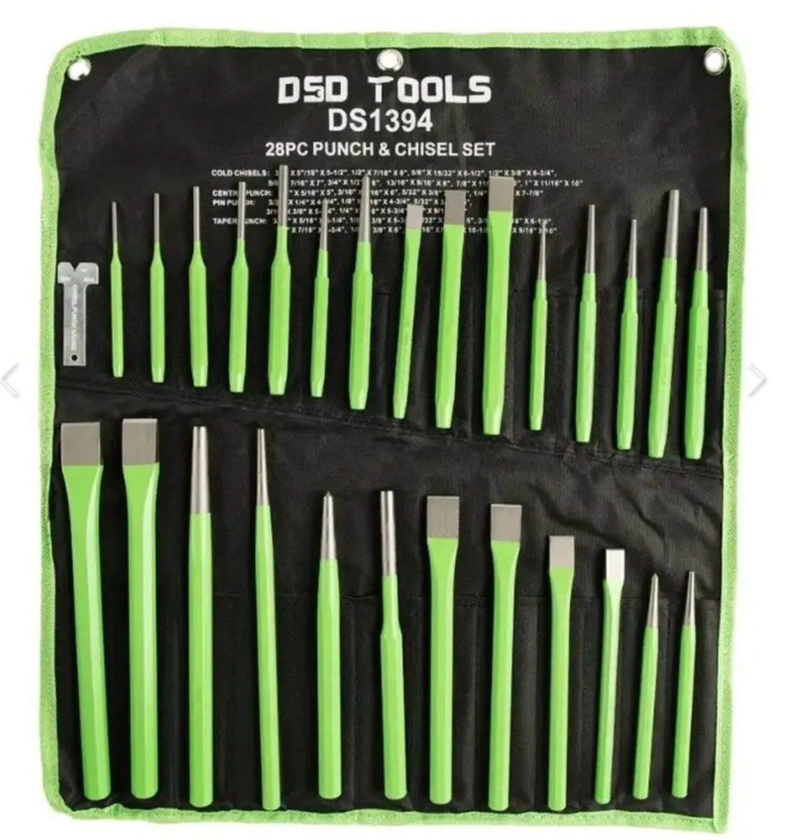 Brand New DSD 28Pc Punch & Chisel Set - Image 2