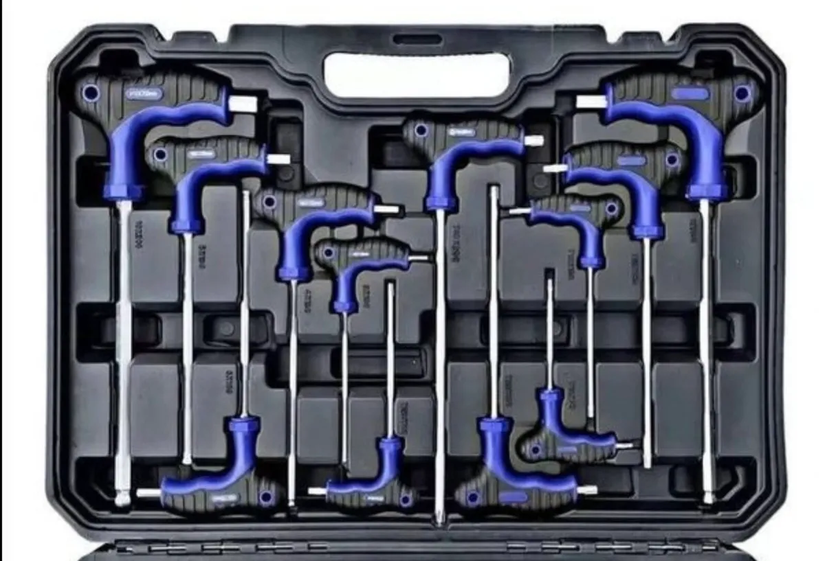 Brand New 26Pc Screwdriver & T-Handle Hex/Star Set - Image 3