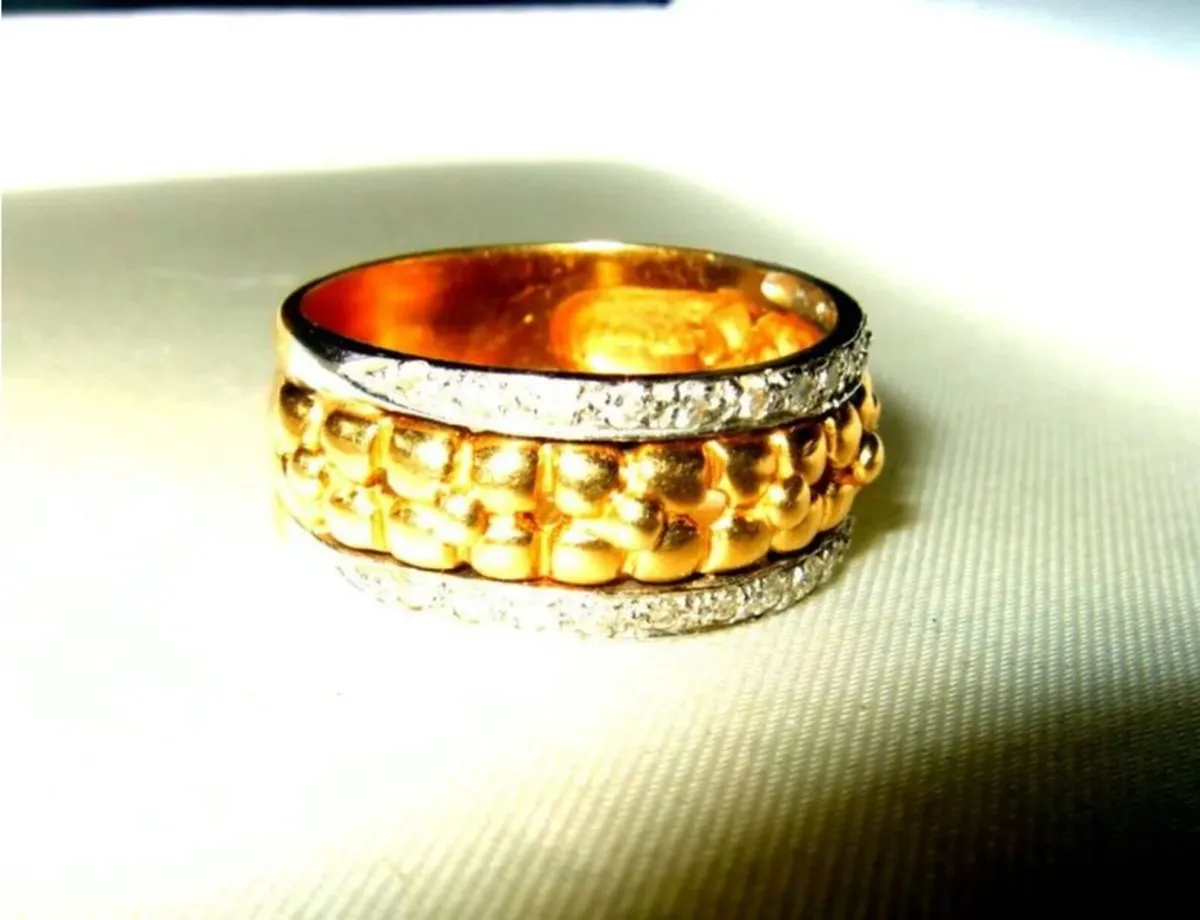 Vintage 18ct Gold/Diamond Hallmarked Ring - Image 3