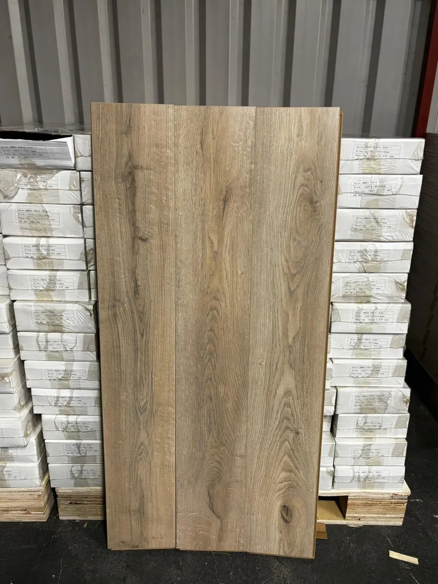 New Paris 8mm Laminated Flooring Free Delivery - Image 2