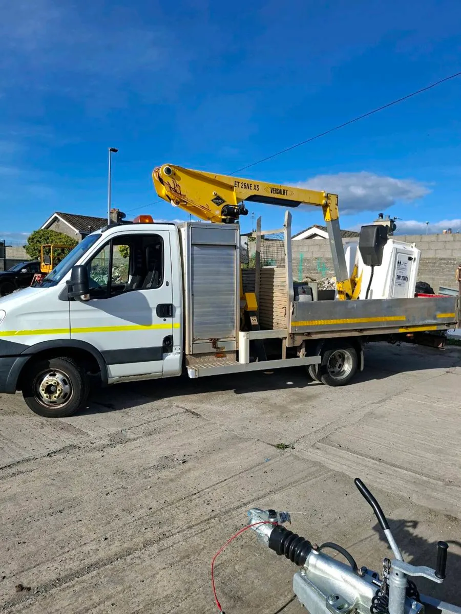 Iveco 50ci5 2 axle rigid body tower - Image 1