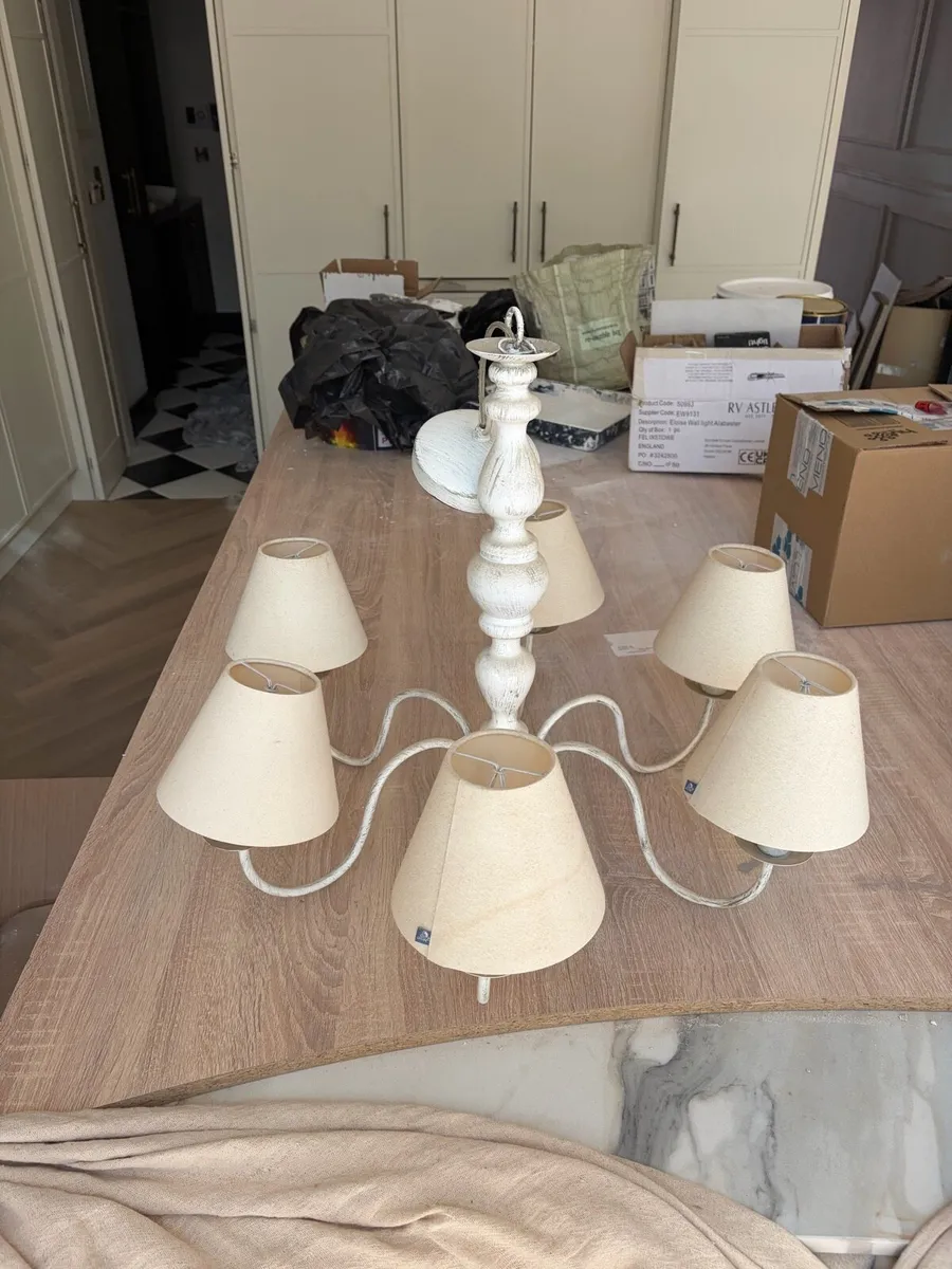 6 Arm Chandelier