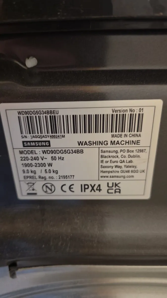 Washer dryer - Image 2