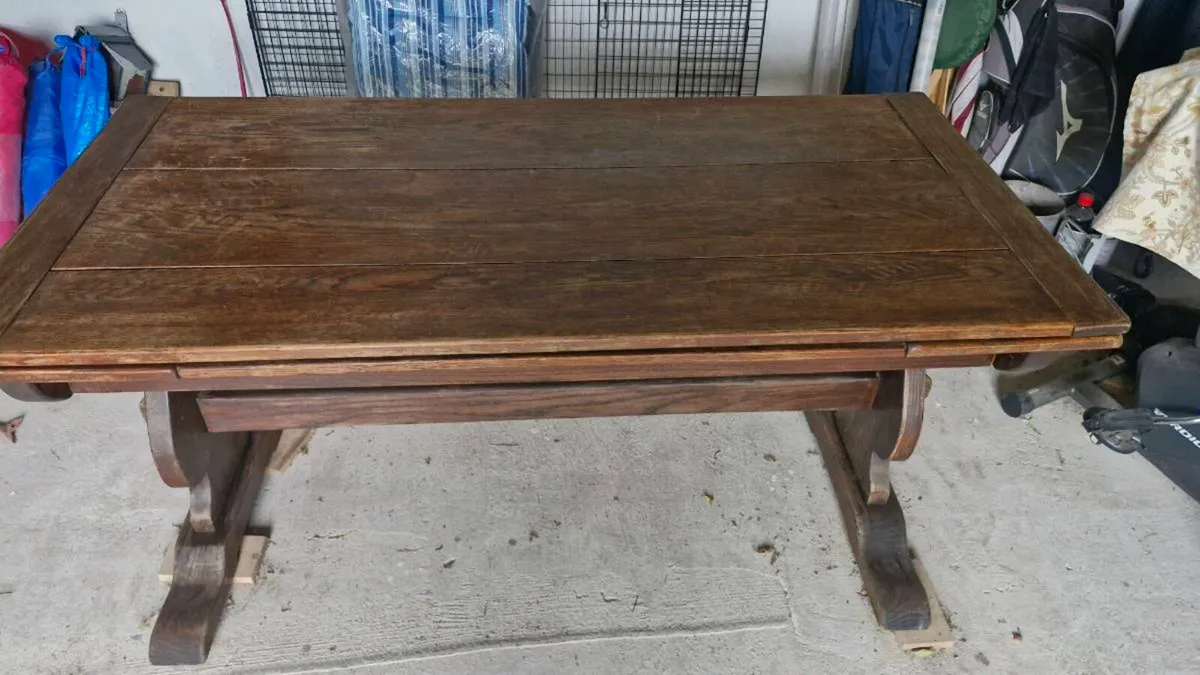 Antique Oak table - Image 1