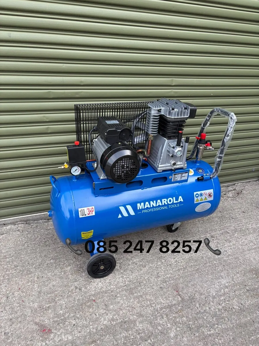 Brand New Manarola 100L Compressor - Image 2