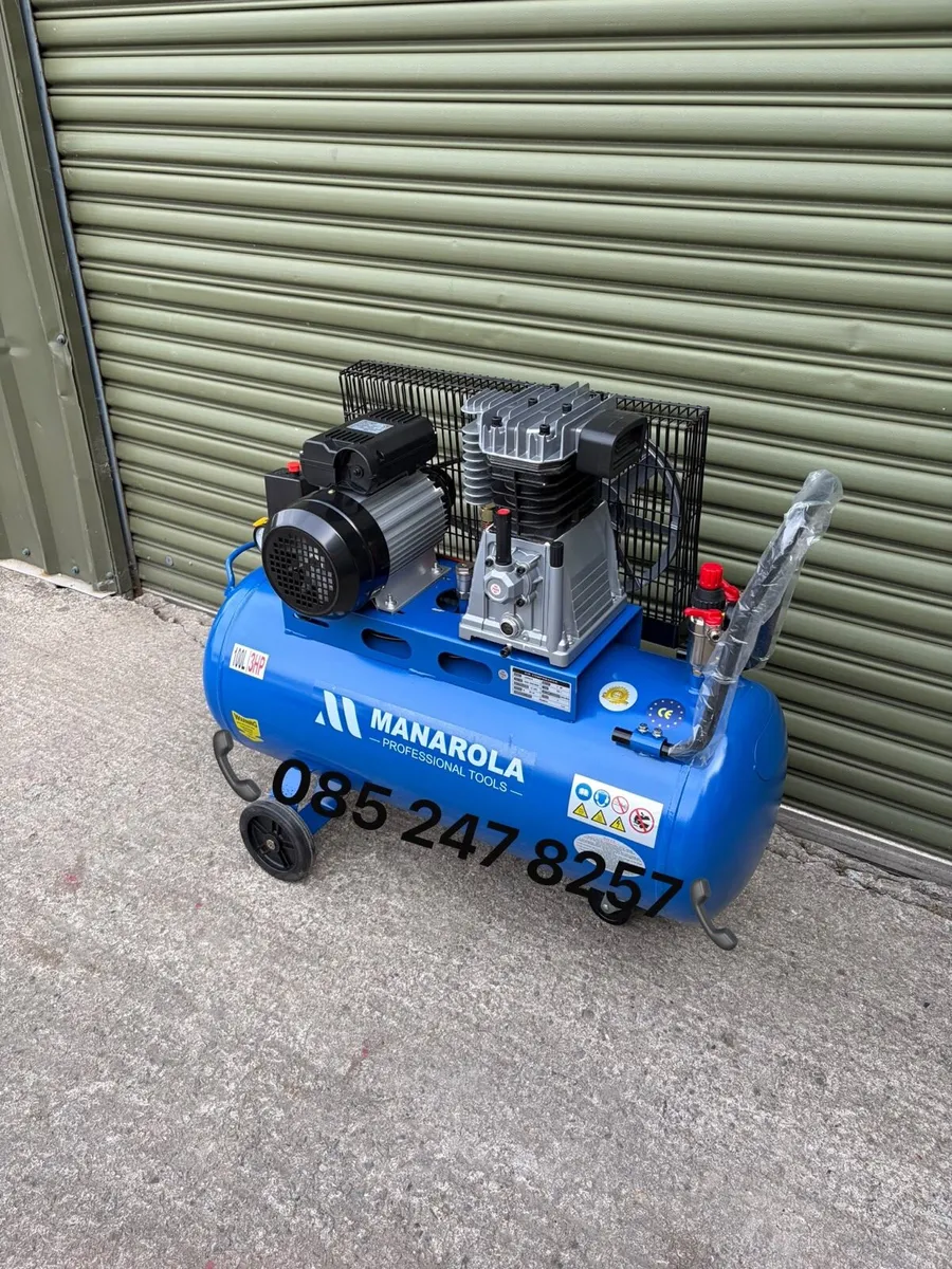 Brand New Manarola 100L Compressor - Image 3