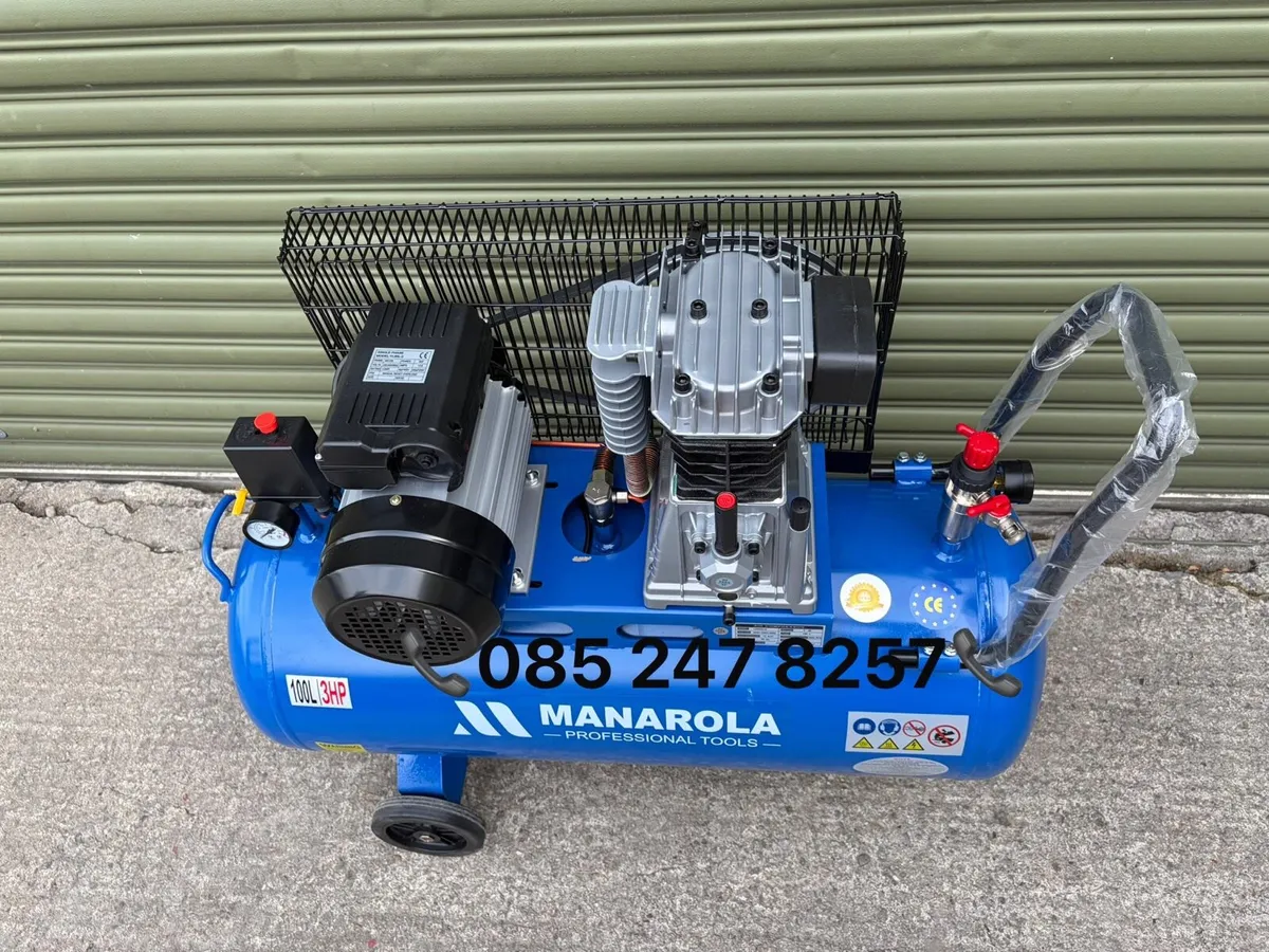 Brand New Manarola 100L Compressor - Image 4