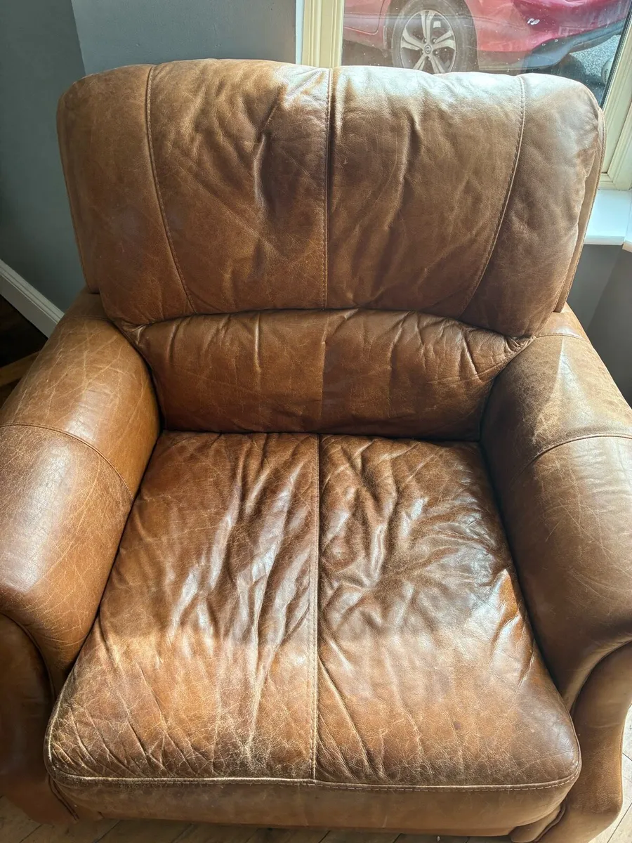 Leather armchair - Image 2