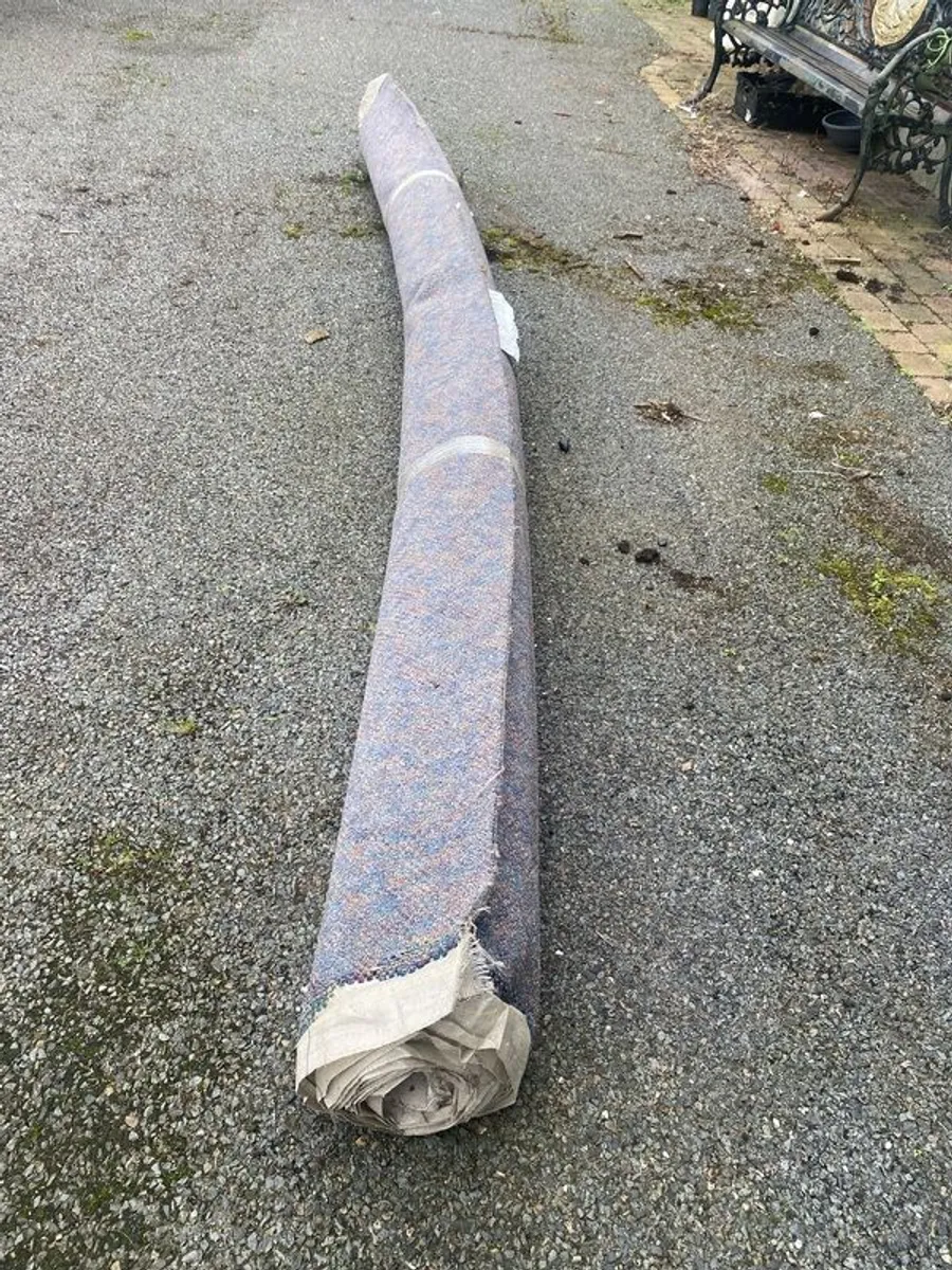 Roll of carpet new measurments in photos - Image 1