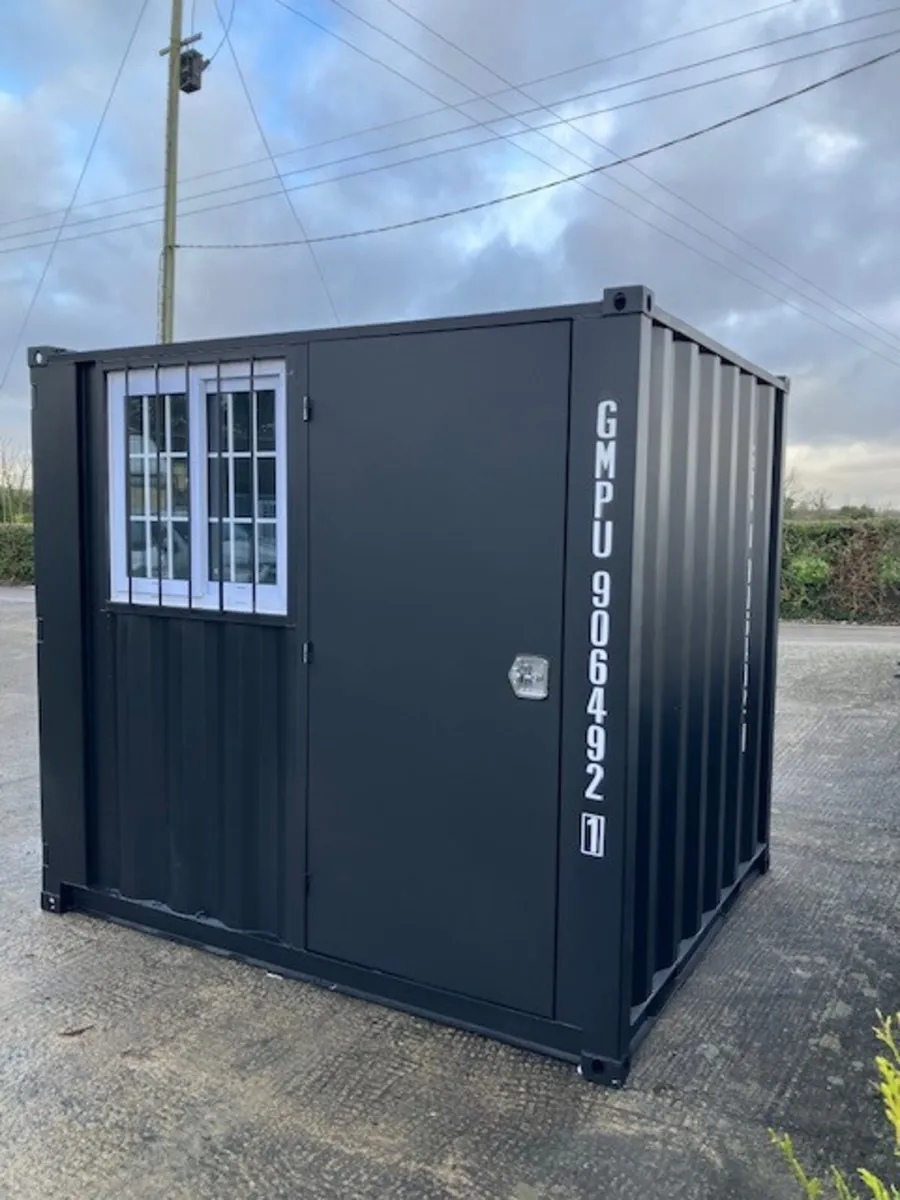 New 8ft COR-TEN Steel Container **Online Auction** - Image 4