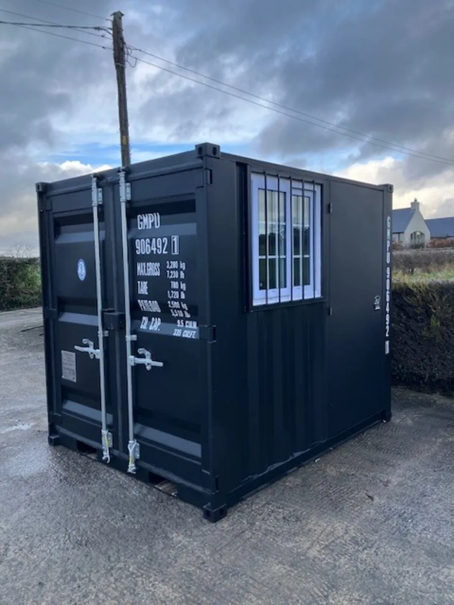 New 8ft COR-TEN Steel Container **Online Auction** - Image 1