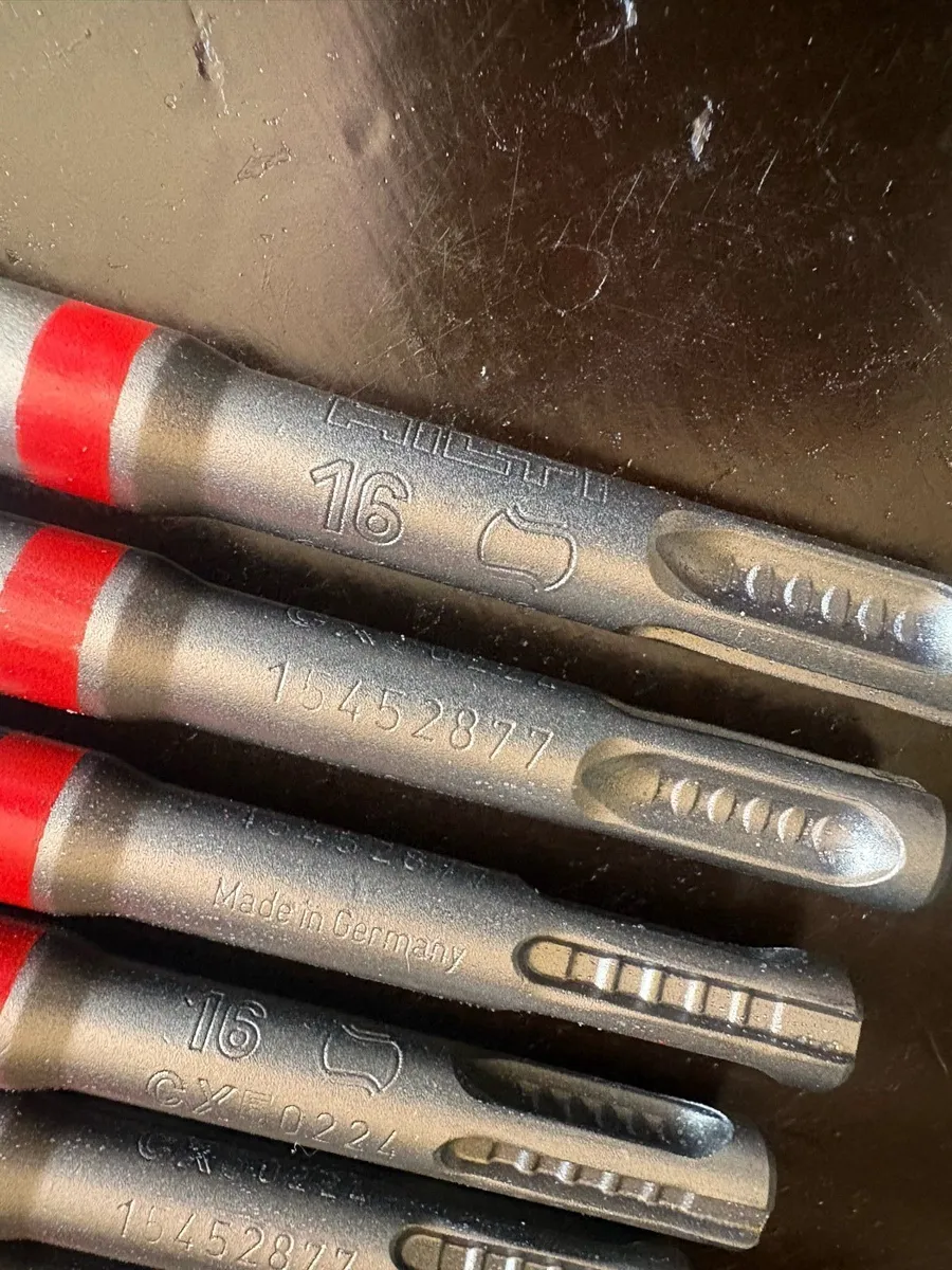 Hilti 16mm x 200mm Drill Bits x8 - Image 2