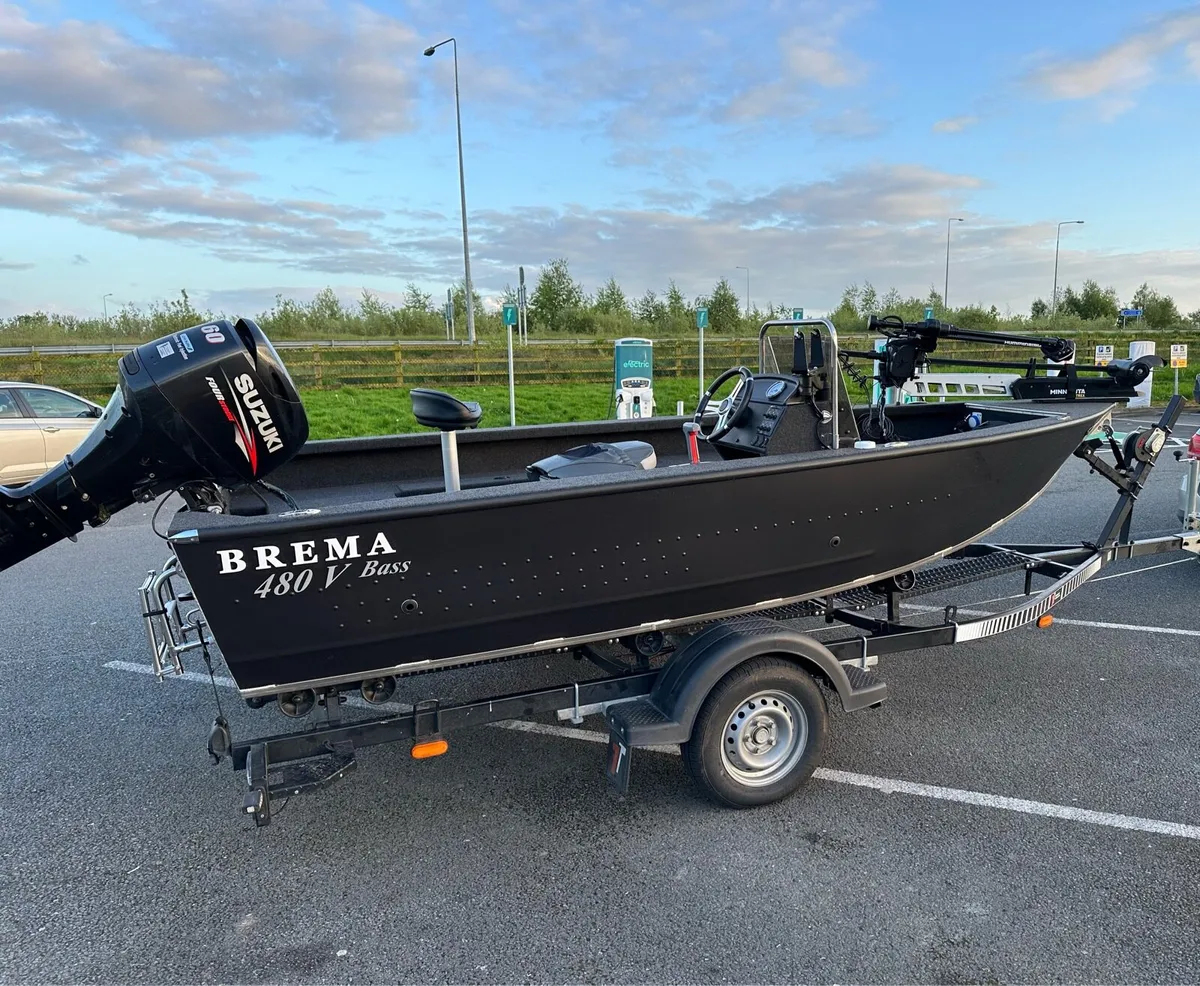 Brema 480 Pro Bass Aluminum Boat - Image 1