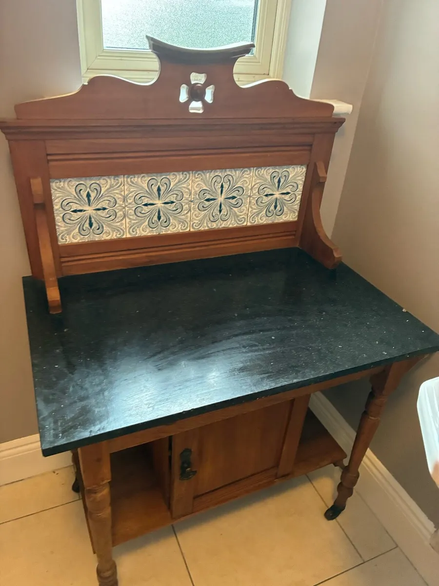 Vintage wash stand - Image 2