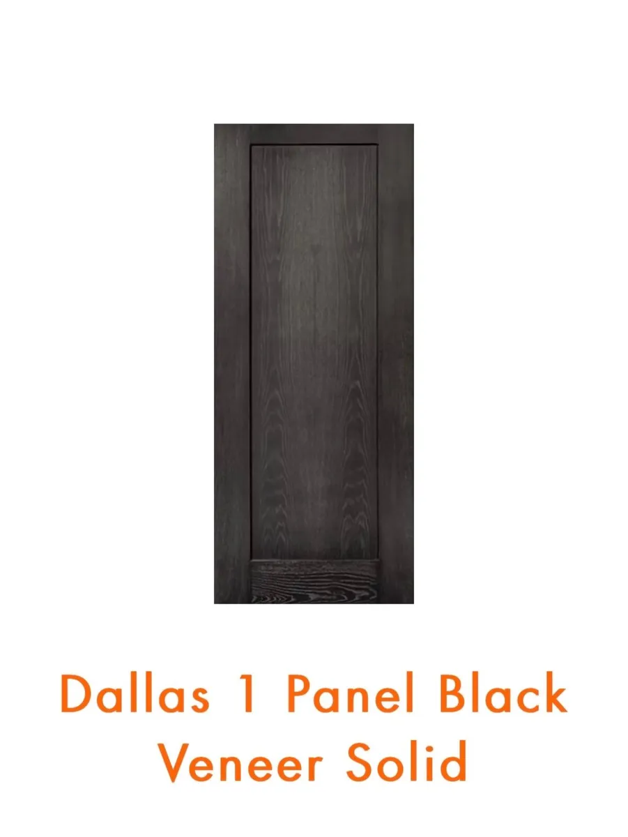 Doors - 34” Black doors - Image 2