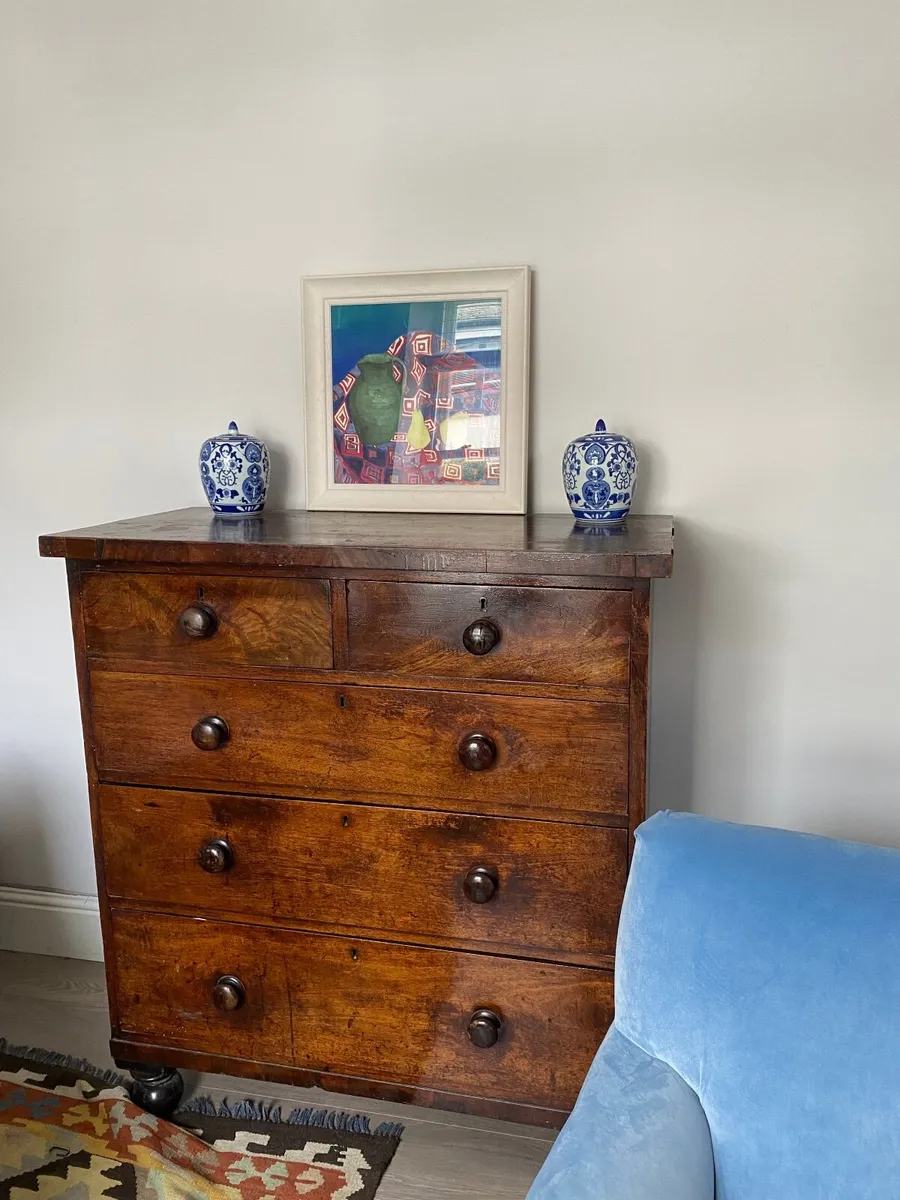 Victorian Mahogany Chest of Drawers - Image 1