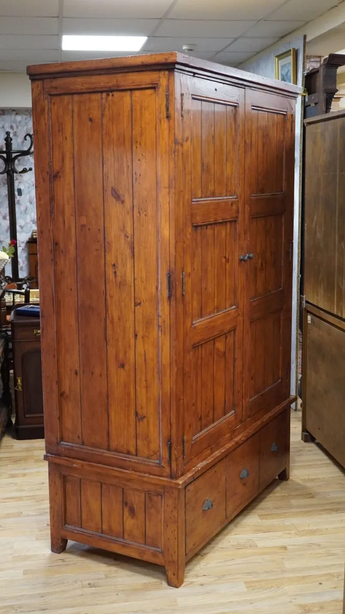 Irish Coast Reclaimed Wood Wardrobe - Image 3