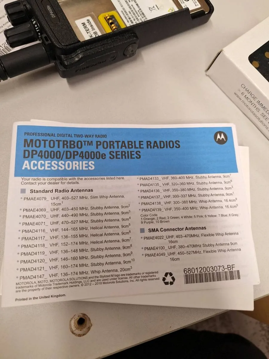 Motorola DP4400e Two-Way Radio walkie talkie - Image 3