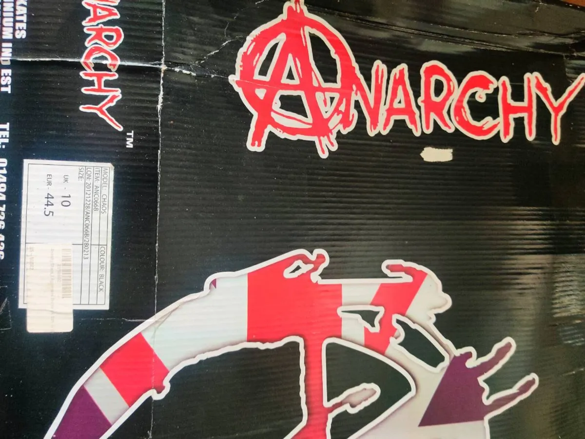 Anarchy Chaos 3 Aggressive Inline Skates MINT - Image 2