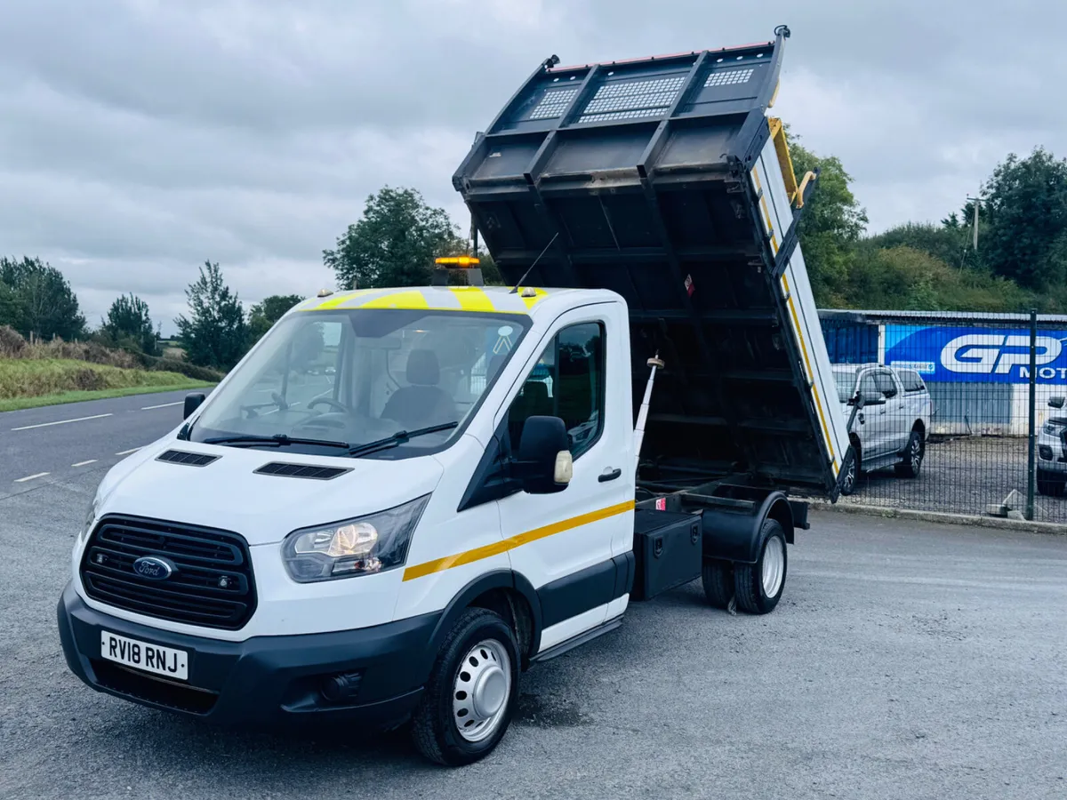 2018 Ford Transit Tipper€13750 ON IRISH REG NO VAT - Image 3