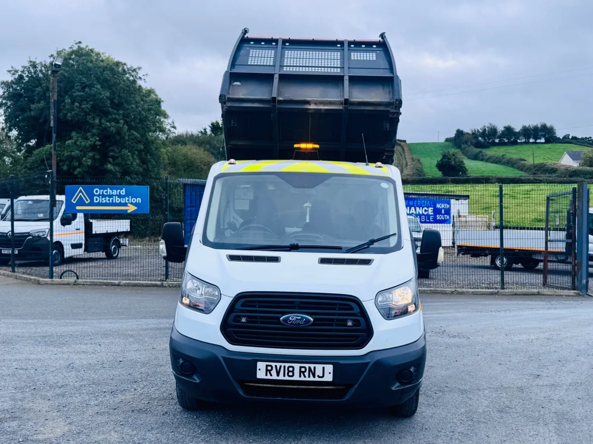2018 Ford Transit Tipper€13750 ON IRISH REG NO VAT - Image 2
